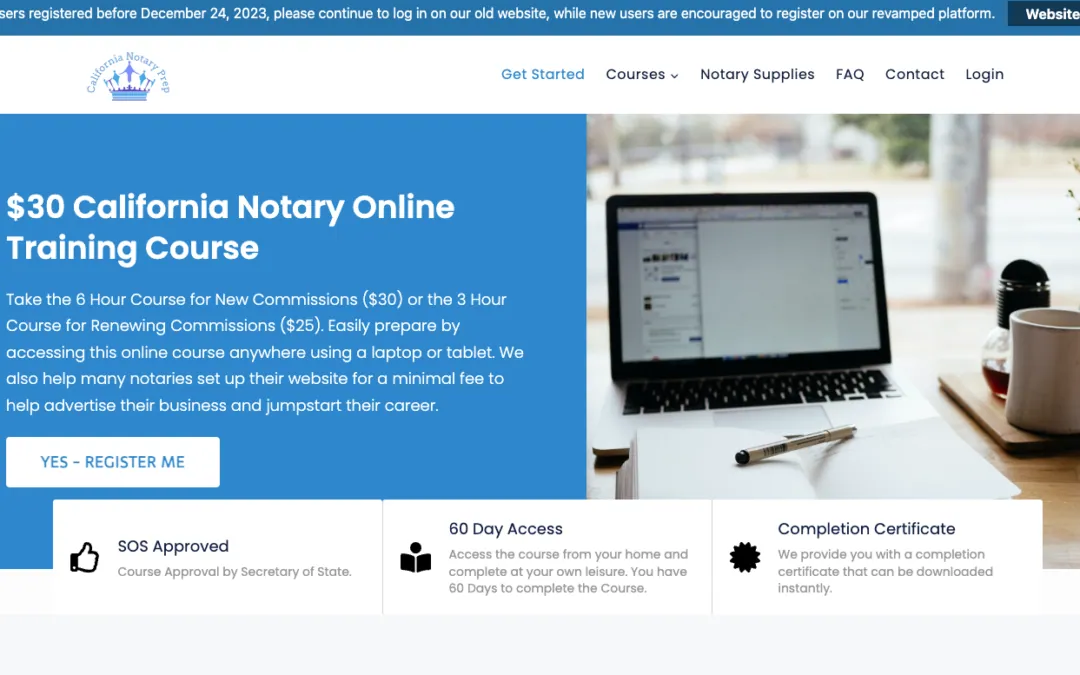 California Notary Prep